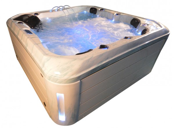 Whirlpool Outdoor Außenwhirlpool Hot Tub Spa Pool AR 542-230 hellblau-weiß