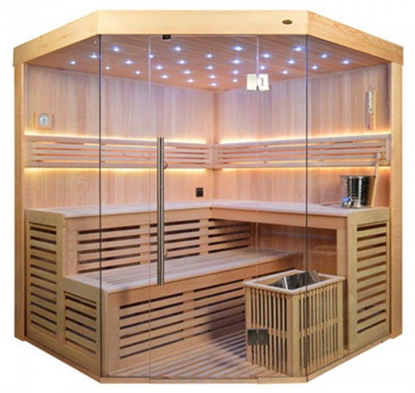 Sauna TS 4013-A-LS Eco, 180x180cm